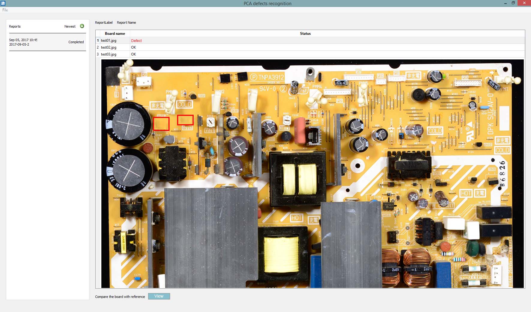 automated optical inspection of pcas 1