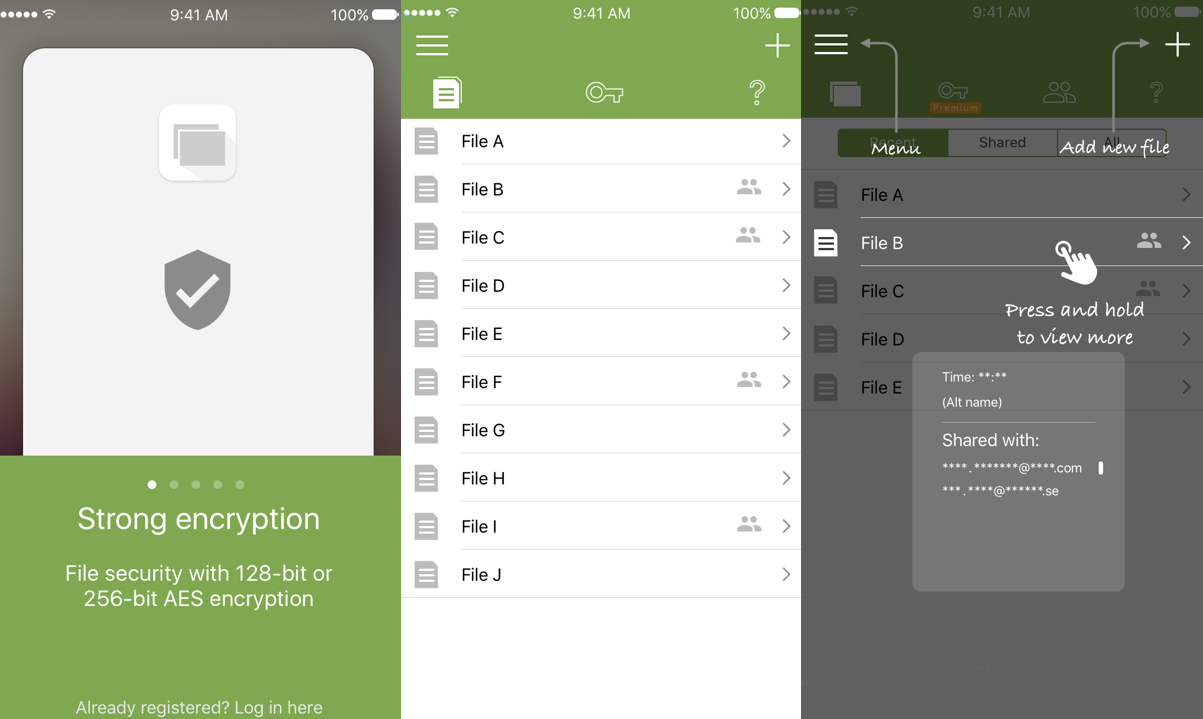 encryption app pics