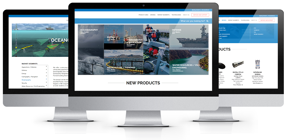 teledyne marine 3 screens