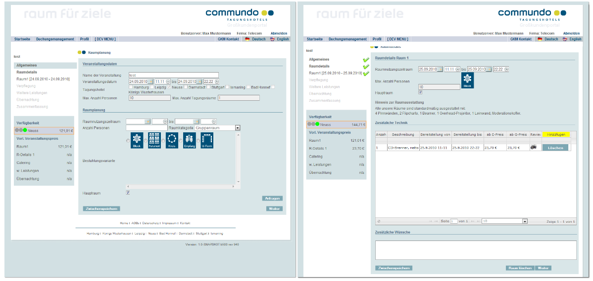 online booking platform