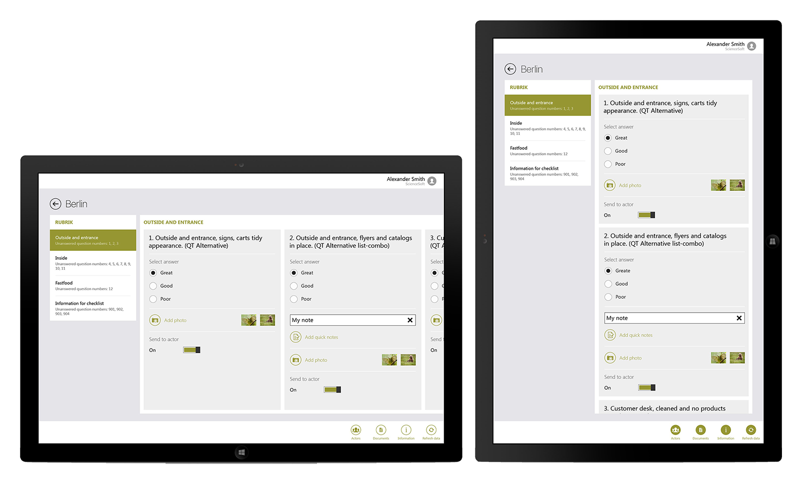 field audit app 2 screens sm