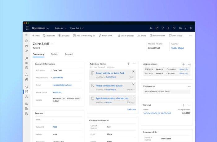 Healthcare CRM für Medizin- und Forschungszentrum