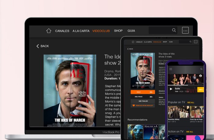 Entwicklung von Hybrid-Apps für einen führenden TV-Apps-Anbieter