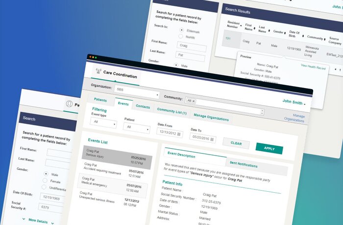 Erstellung einer Webanwendung für die Koordination der Arbeit vom Pflegepersonal