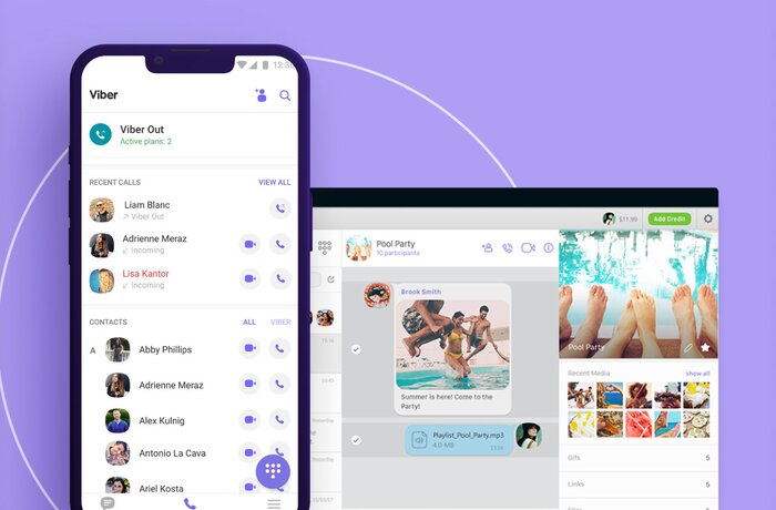 Outsourcing der Entwicklung für Viber-App