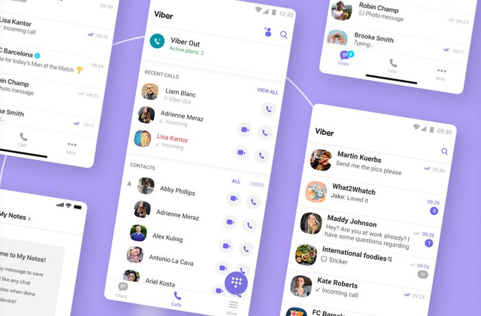 Entwicklung der Instant Messaging Viber App