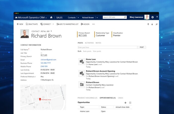 Erstellung eines CRM-Systems für eine Privatkundenbank mit 7 Mio. Kunden