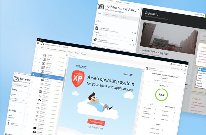 Entwicklung von einem innovativen CMS