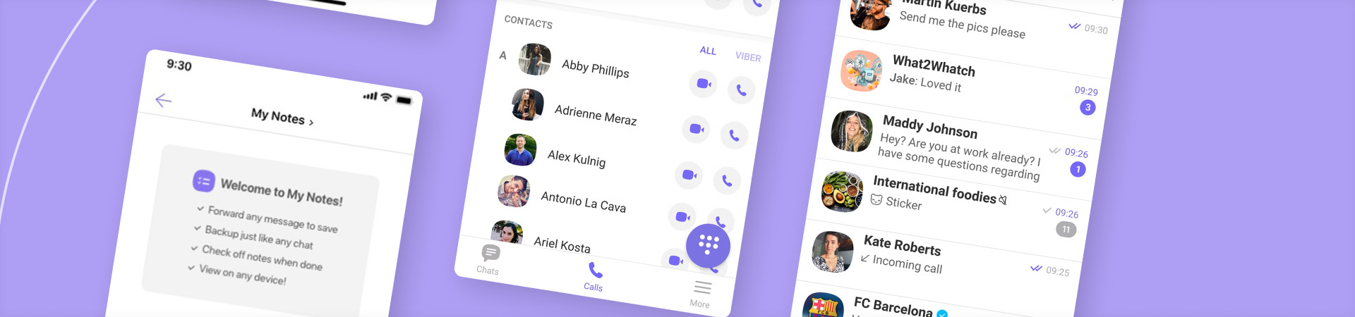 Entwicklung der Instant Messaging Viber App