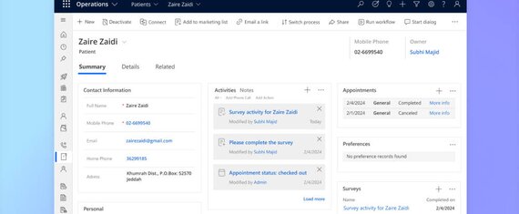 Healthcare CRM für Medizin- und Forschungszentrum