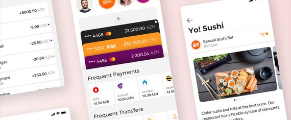UI-Redesign einer Mobile Banking App für iOS und Android