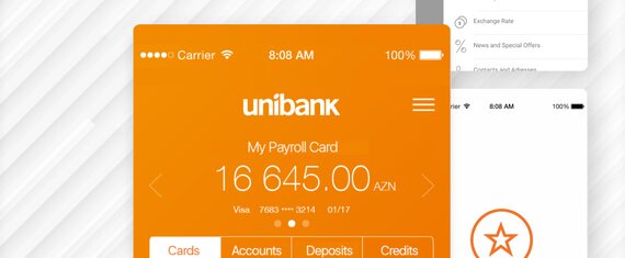 Entwicklung einer Mobile Banking-App für die wichtigste Privatbank in Aserbaidschan