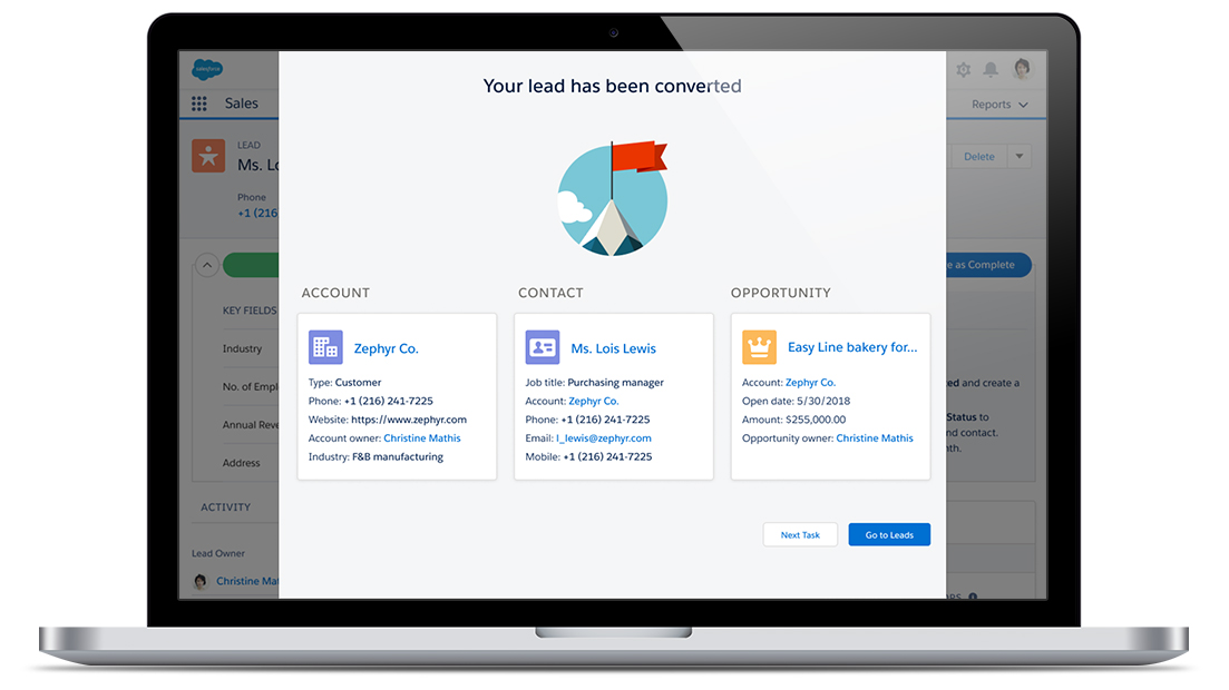 Salesforce-Demo: Leadmanagement