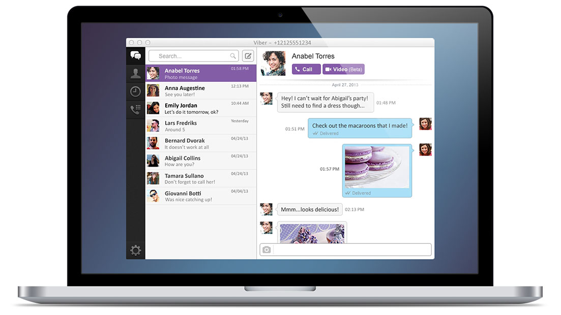 Entwicklung der Instant Messaging Viber App