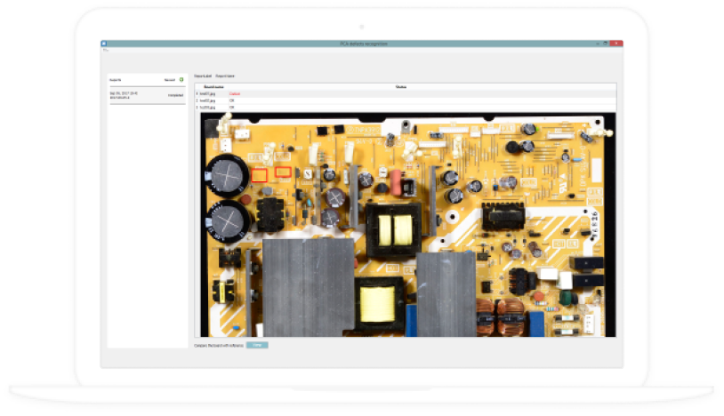 Entwicklung einer Anwendung zur Bildanalyse für die automatisierte optische Inspektionen