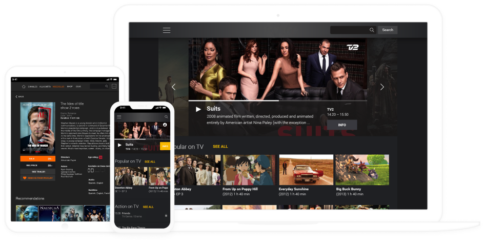 Entwicklung mobiler Video-Streaming-Apps für einen führenden Anbieter der TV-Branche