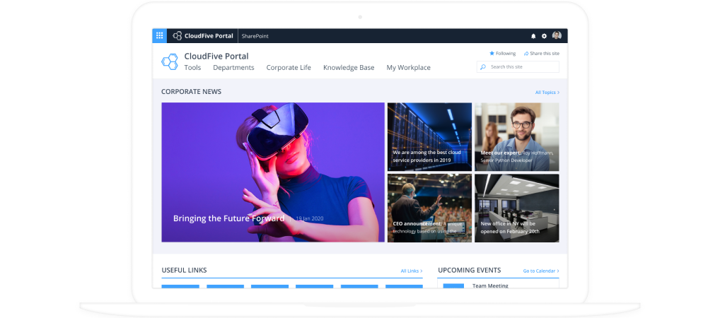 Demo für ein SharePoint-Intranet