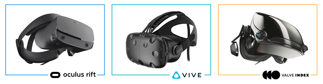Angebundene VR-Headsets